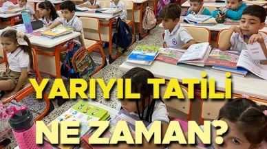 2025 Yarıyıl Tatili Ne Zaman? 15 tatil hangi ayda başlıyor? 2024-2025 MEB çalışma takvimi ve sömestr tatil tarihleri